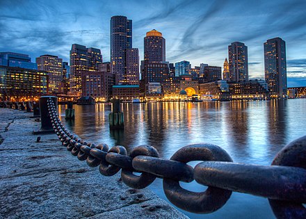 Boston is by far the region's largest and most cosmopolitan city