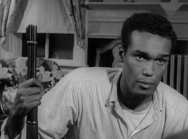 Duane Jones as he appears in Night of the Living Dead (1968)