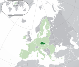 Repubblica Ceca - Localizzazione