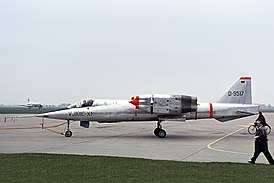 VJ 101 в аэропорту Ганновера, Германия (1964 год)