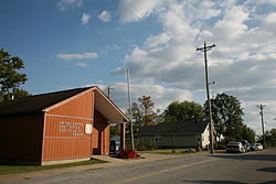 Correios de Eddyville na Main St.