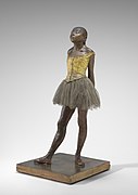Edgar Degas, La Petite Danseuse de quatorze ans, modelé 1879-81, coulé 1919-21
