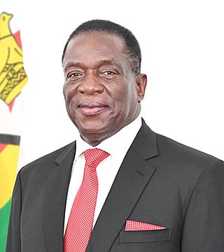 <span class="mw-page-title-main">President of Zimbabwe</span> Head of state and of government in Zimbabwe