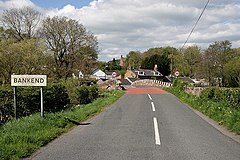 Entering Bankend from the east - geograph.org.uk - 1870476.jpg