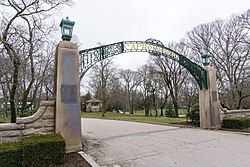 Entrance to Capron Park, Attleboro, Massachusetts.jpg