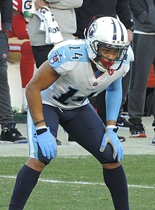 Weems with the Titans in 2017