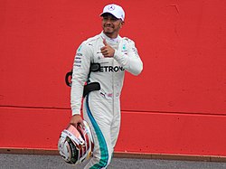 FIA F1 Austria 2018 Hamilton after Qualifying 1