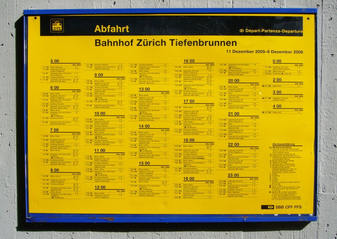 Fahrplan