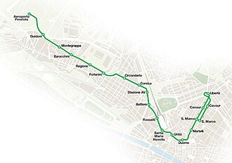 Line 2 Firenze - progetto originario linea tranviaria 2.jpg