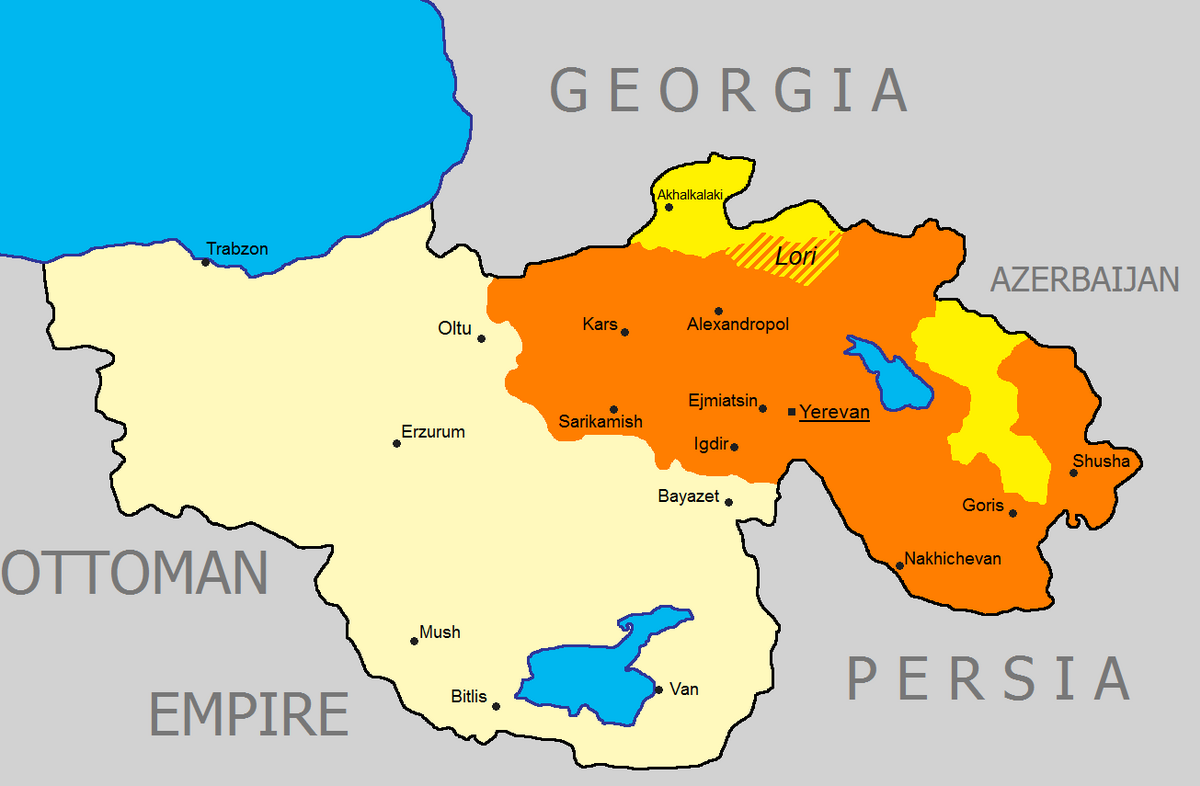 1 республика армения. Карта армянской Республики 1918-1920. Карта Армении 1918 года. Карта первой Республики Армении 1918 года. Первая Республика Армения 1918.