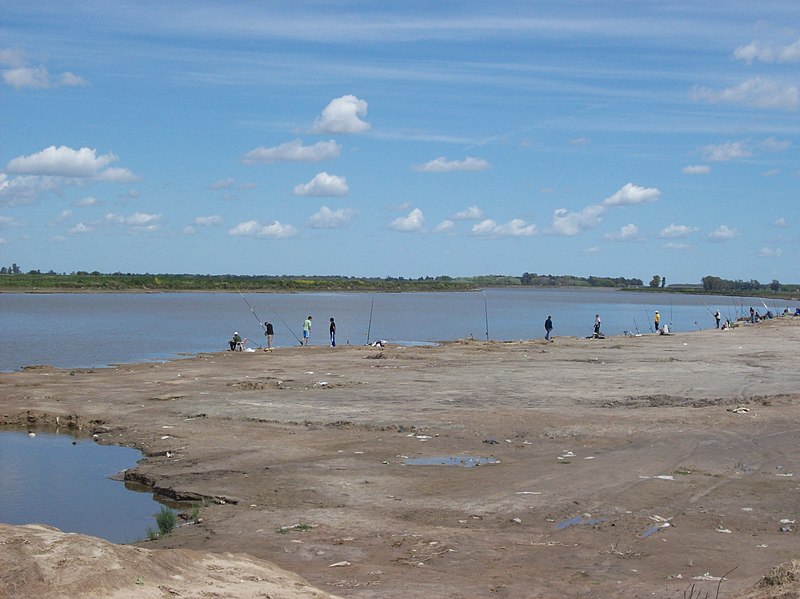 File:Fishing place on Salado river next to autovia 2.JPG