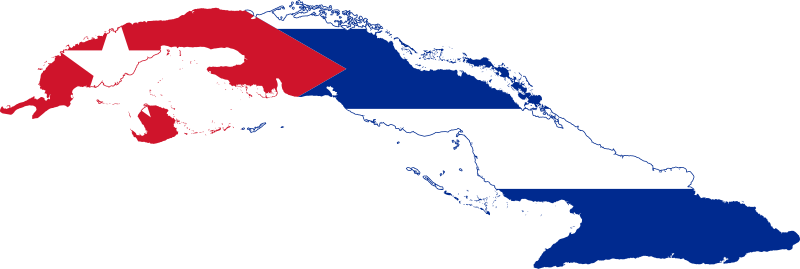 Fil:Flag-map of Cuba.svg