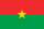 Vlag Positiekaart Burkina Faso