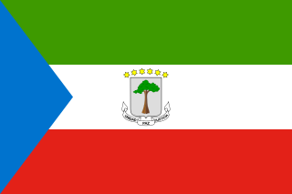 Equatorial Guinea, officially the Republic of Equatorial Guinea, is a country located on the west coast of Central Africa, with an area of 28,000 square kilometres (11,000 sq mi). Formerly the colony of Spanish Guinea, its post-independence name evokes its location near both the Equator and the Gulf of Guinea. As of 2015, the country had a population of 1,225,367.