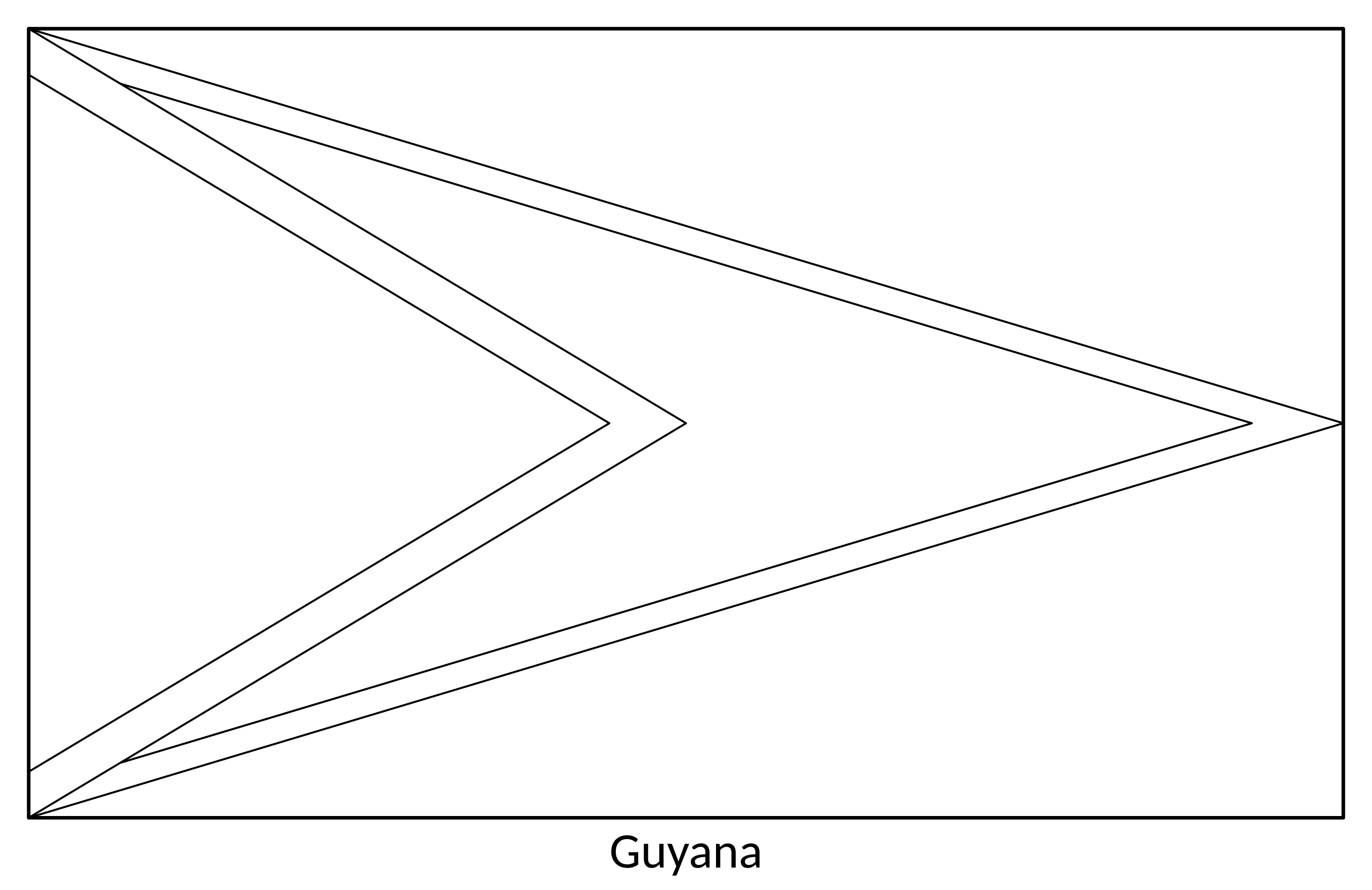 File:Flag of Guyana (colouring page).svg - Wikimedia Commons