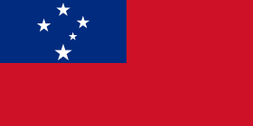 Fu‘a o Sāmoa Flag of Samoa