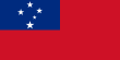 Descripción de la imagen de la bandera de Samoa.svg.