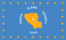 Bandiera della Contea di Santa Clara Contea di Santa Clara
