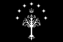 250px Flag of the Kings of Gondor.svg