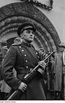 Sovjetski vojak s PPŠ leta 1953.