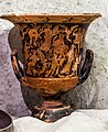 Fourth-century calyx-krater - ARV extra - Dionysos and Ariadne with satyrs and maenads - Genova MAL - 01