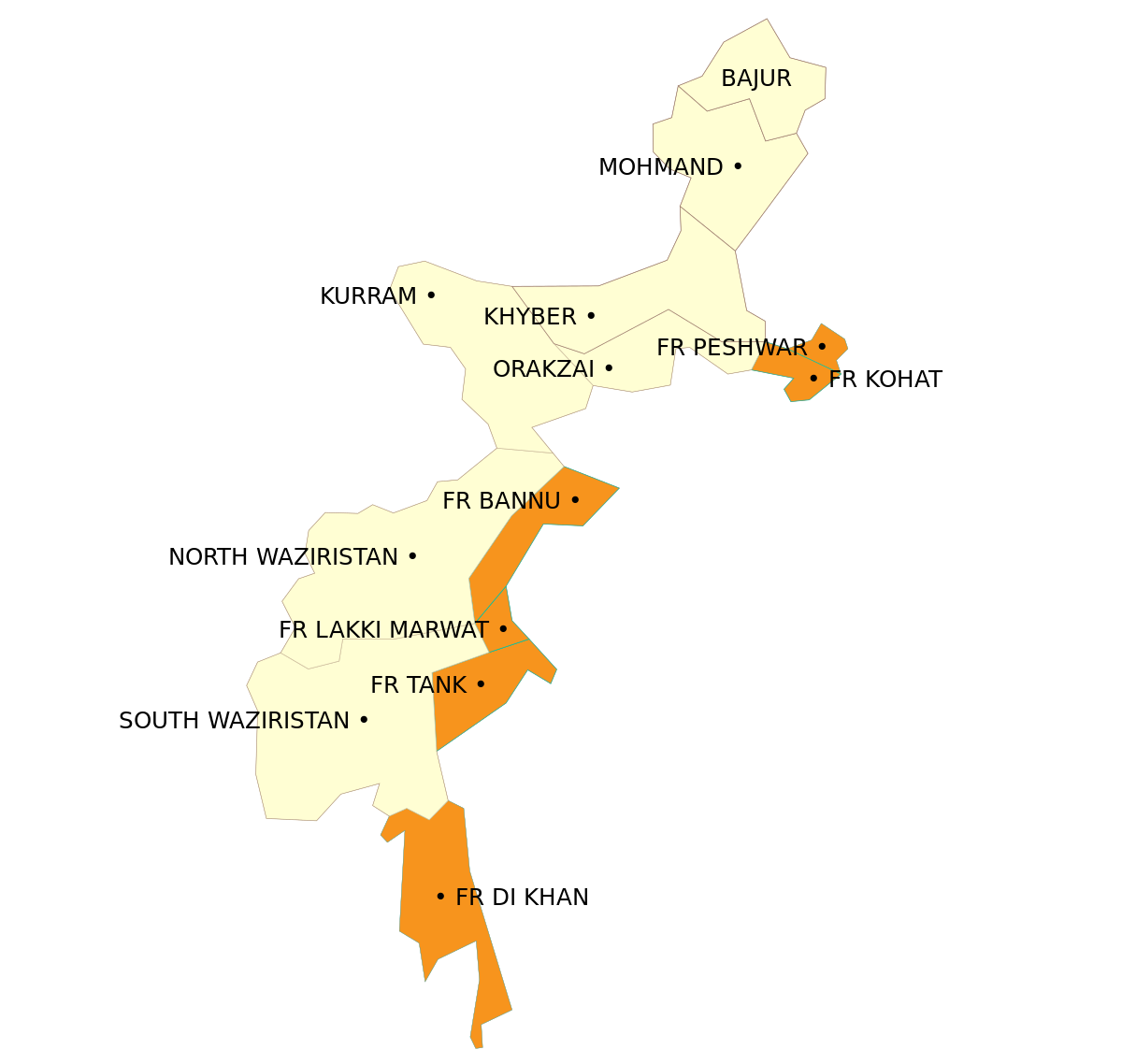 Federally Administered Tribal Areas - Wikipedia