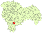 Fuentelencina Guadalajara - Mapa municipal.svg
