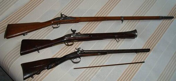 Musketoon, blunderbuss and coach gun from the American Civil War era