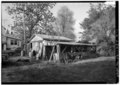 GENERAL VIEW OF SHED, FROM SOUTHWEST. Located south of main house - Quaker Hill, Shed, Route 613, Trevilians, Louisa County, VA HABS VA,55-TREV.V,12A-1.tif