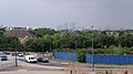 2013-08-25 11:49 Looking towards Canary Wharf from Gallions Reach.