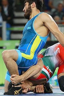 <span class="mw-page-title-main">Galymzhan Usserbayev</span> Kazakhstani freestyle wrestler