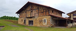 Errementari blacksmith house (17th century) Gamizeko Errementaria baserria.jpg