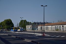 Vue de la gare routière