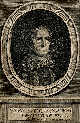 <span class="mw-page-title-main">George Thomson (physician)</span> English physician, medical writer and pamphleteer