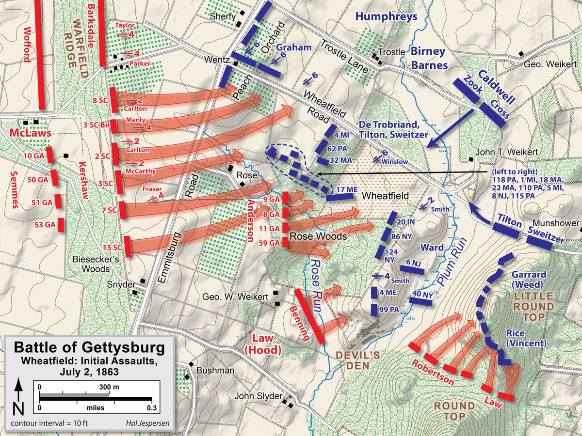 File Gettysburg Day2 Wheatfield1 Png Wikimedia Commons