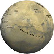 Globo de Marte - Valles Marineris.gif