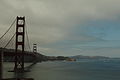 Golden Gate Bridge on a cloudy day of Labor Day Weekend.JPG