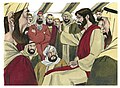 Luke 05:17 Jesus heals a paralytic