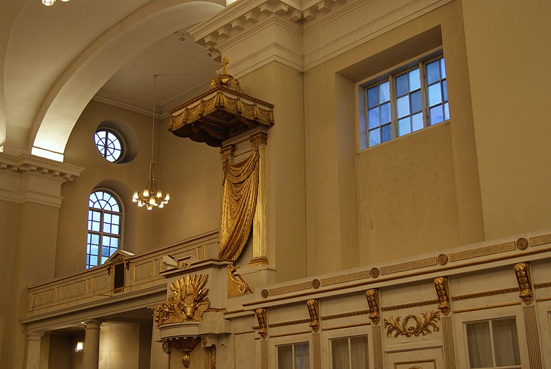 File:Gothenburg Cathedral Pulpit.jpg