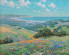 "Malibu Coast, Spring" by Granville Redmond, c. 1929 Granville Redmond Malibu Coast Spring.jpg