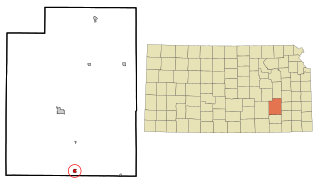 Severy, Kansas City in Greenwood County, Kansas