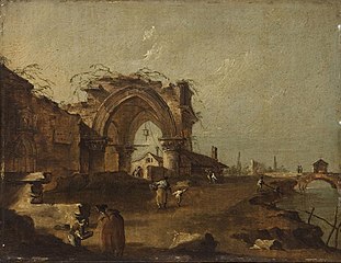Capriccio with Ruins