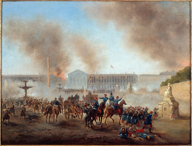 File:Gustave Clarence Rodolphe Boulanger - Épisode de la Commune, place de la Concorde - P391 - Musée Carnavalet.jpg