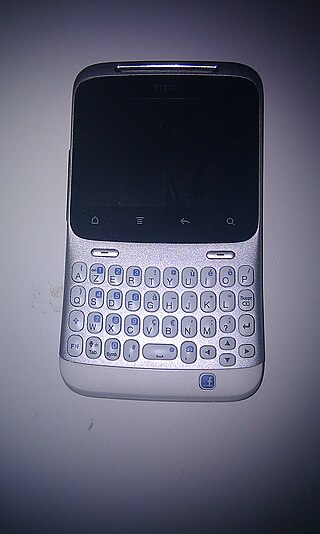 <span class="mw-page-title-main">HTC ChaCha</span> 2011 smartphone model with a physical keyboard