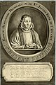 HUA-31864-Portret van Hubert Duifhuis geboren ca 1515 pastoor van de St Jacobskerk later de eerste predikant in de Jacobikerk overleden 1581 Borstbeeld rechts i.jpg
