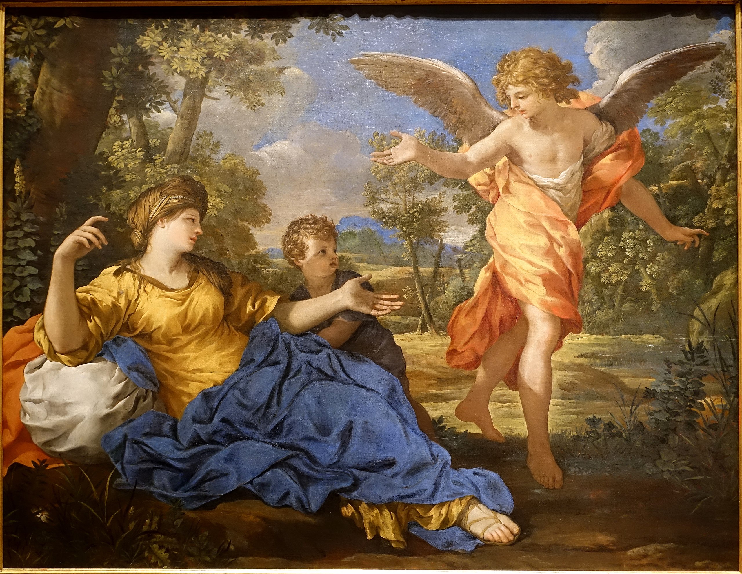 Fil:Hagar and the Angel, by Pietro da Cortona, c. 1637-1638, oil on