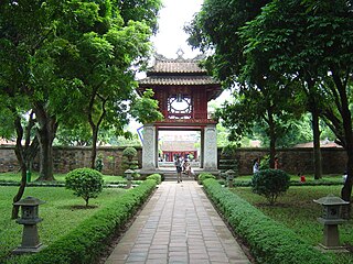 <span class="mw-page-title-main">Temple of Literature, Hanoi</span> Temple dedicated to Confucius