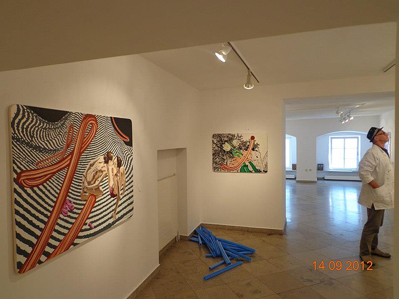 File:Happenstance Galerie Thiele 2012 Aufbau Tanzprobe8.jpg