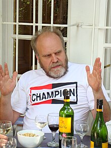 Harry Kalmer in der Buchhandlung Boekehuis im Auckland Park, Johannesburg, 13. Dezember 2008