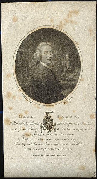 File:Henry Baker. Stipple engraving by Nutter, 1812, after J. Tho Wellcome V0000315.jpg